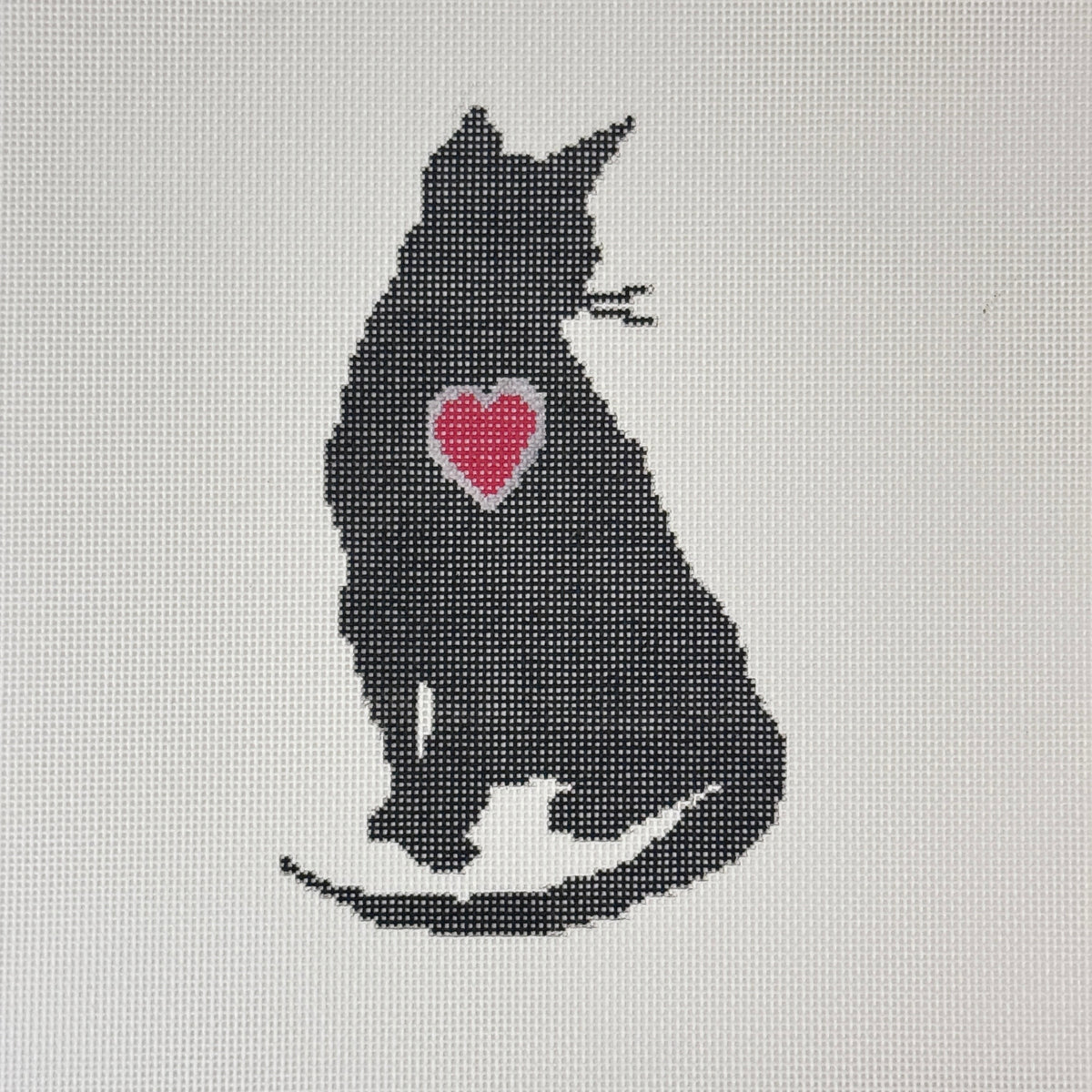 Kitty with Heart (by A Stitch in Time)