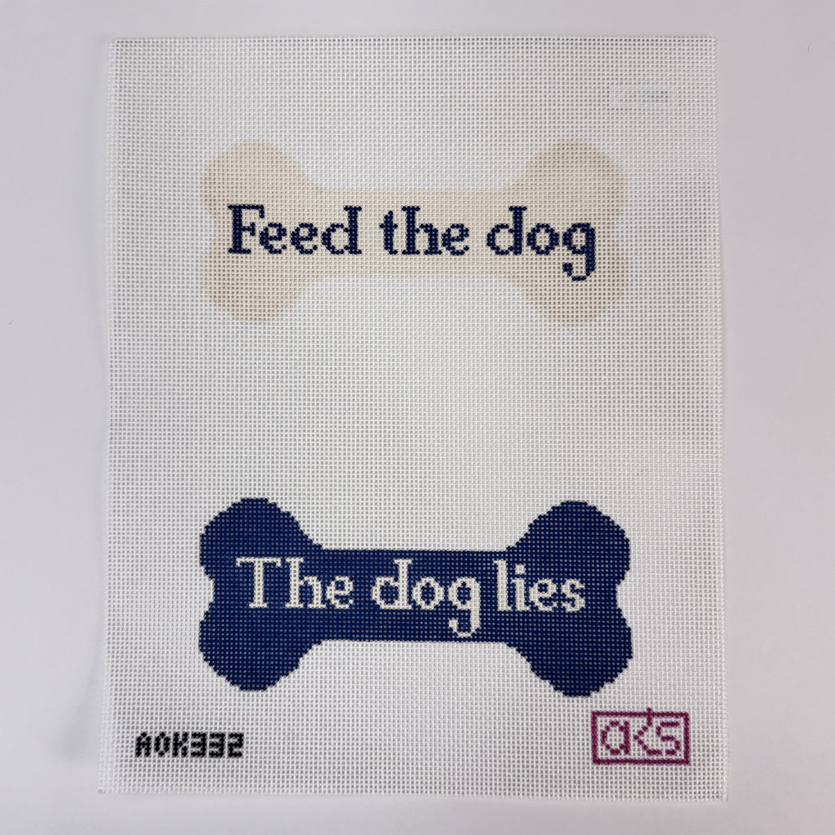 Feed the Dog / The Dog Lies (by Ann Kaye Studio)