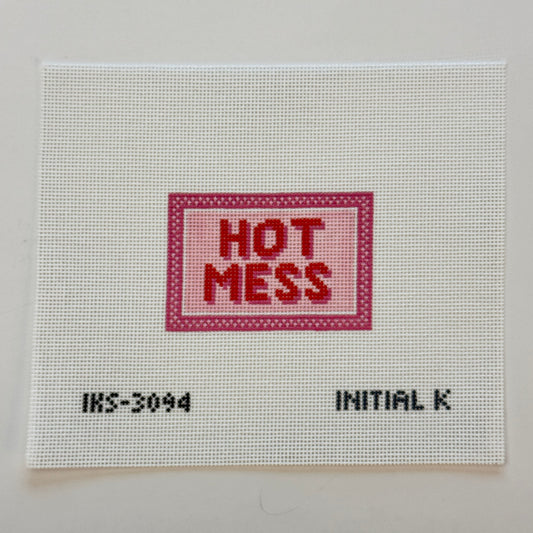 Hot Mess Bag Tag (by Initial K Studio)