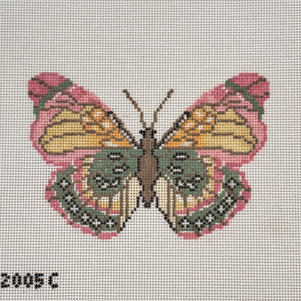 Butterfly - Pink & Green (by Initial K Studio)
