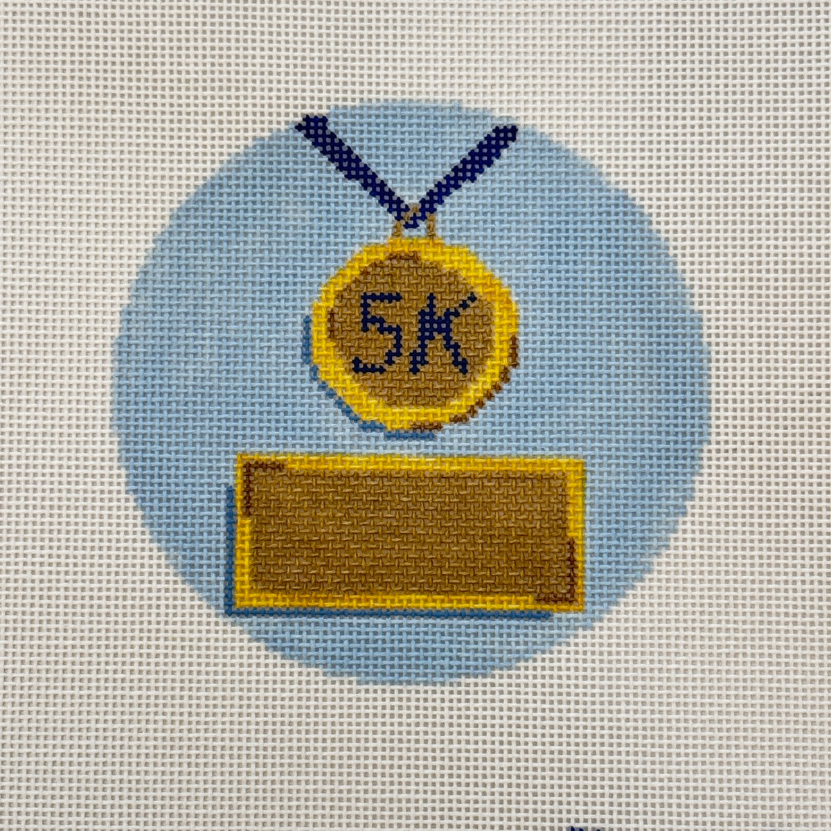 5K Medal Ornament (by Alice & Blue)