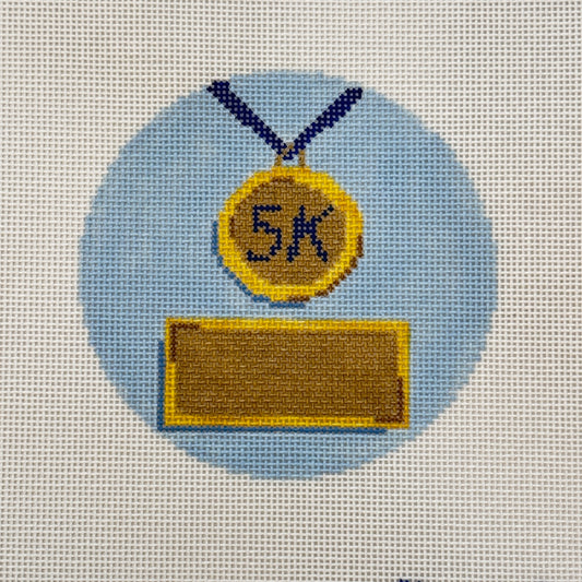 5K Medal Ornament (by Alice & Blue)