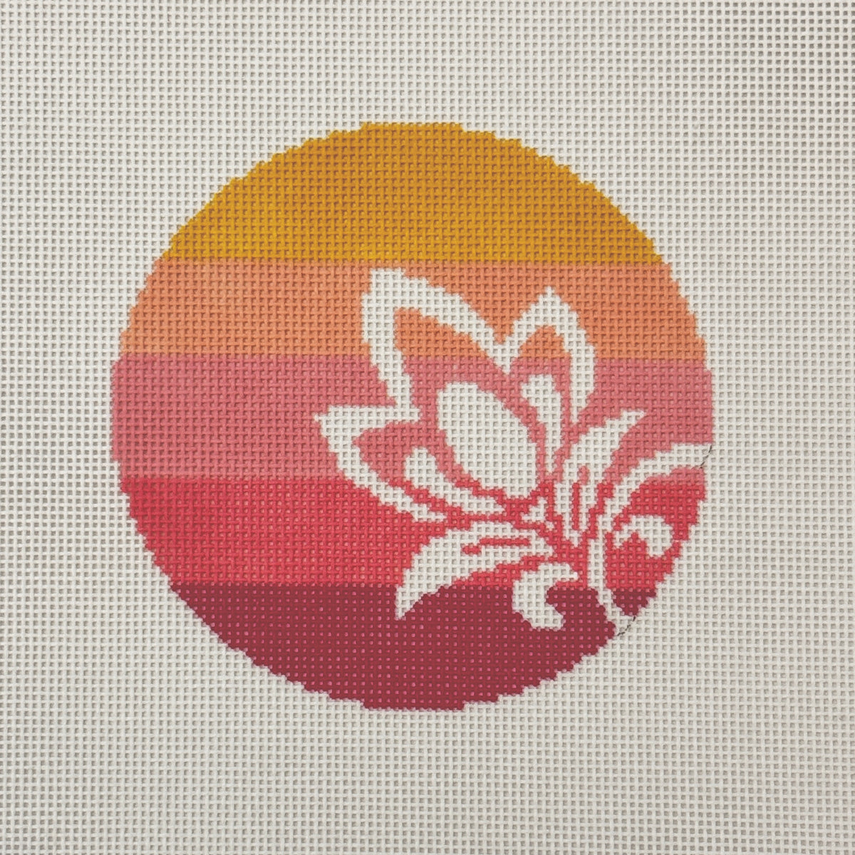 Flower on Stripes (by Lauren Bloch)