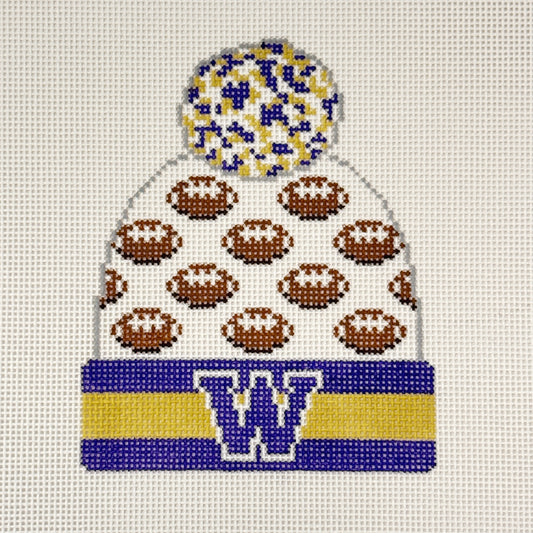 University of Washington Football Beanie (by Lauren Bloch)