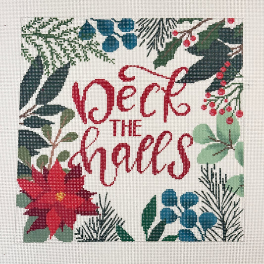 Deck the Halls Pillow (by LauraLove Designs)