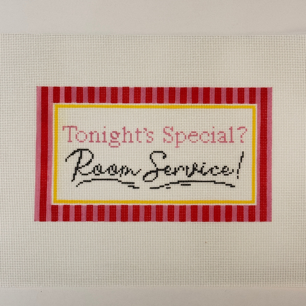 Tonight's Special - Room Service (by Ivy Thread Needlepoint)