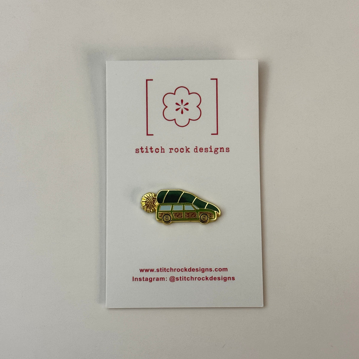 Griswold Woody Wagon Needle Minder