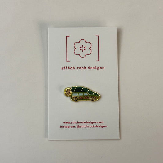 Griswold Woody Wagon Needle Minder