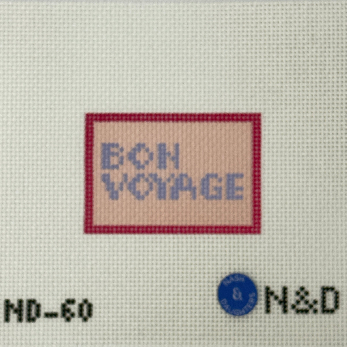 Bon Voyage Luggage Tag Insert (by Nash & Daughters)