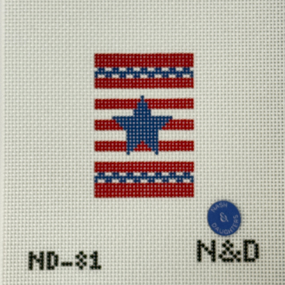 Red, White, and Blue Star Insert (by Nash & Daughters)