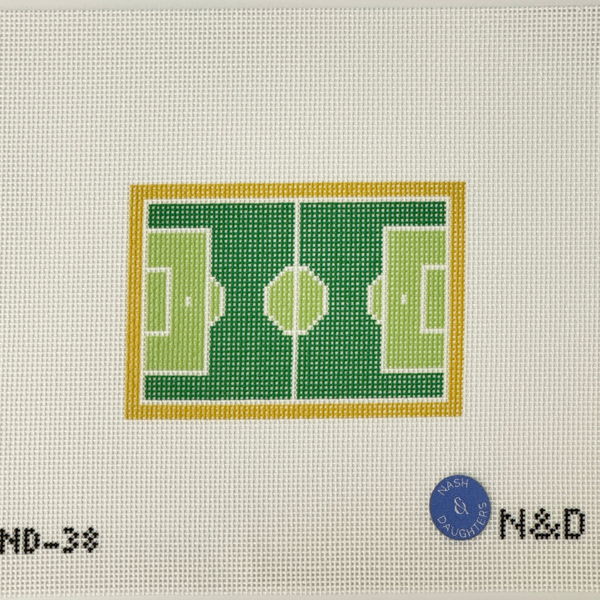 Soccer Field  (by Nash & Daughters Needlepoint)
