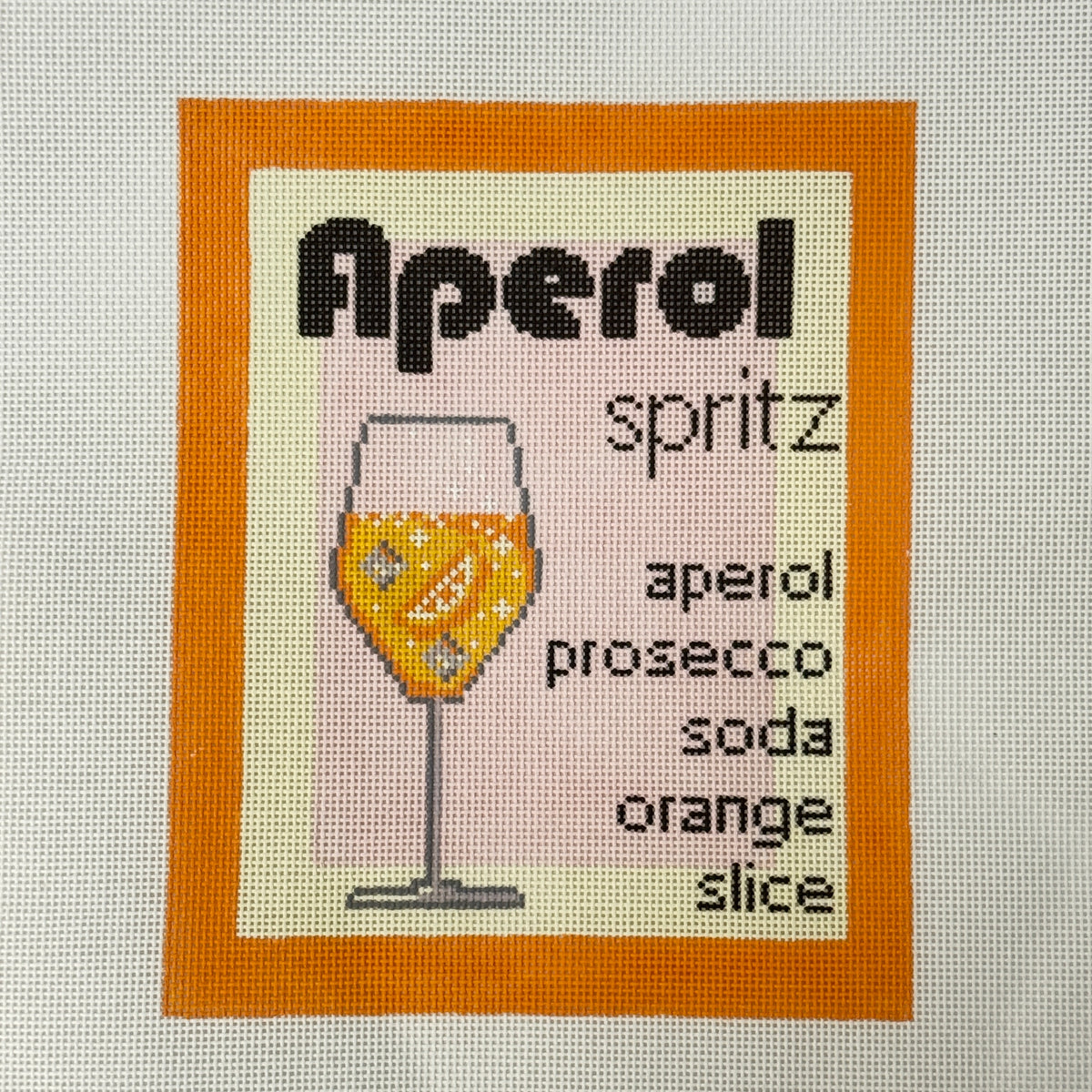 Aperol Spritz Recipe (by The Painted Stitch)