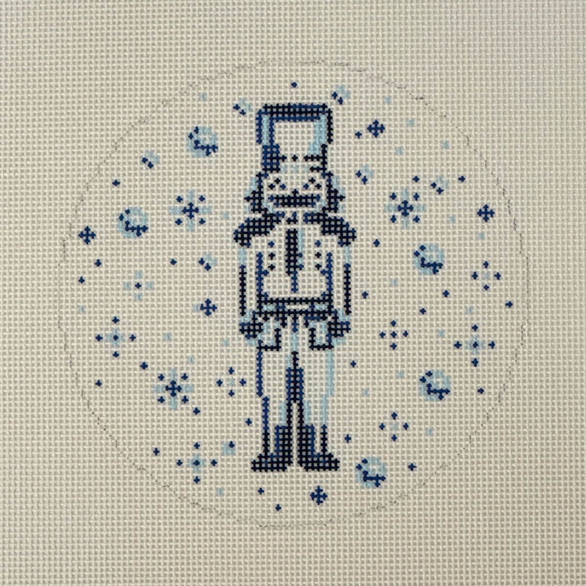 Blue Nutcracker Round (by Arden Gray Co.)