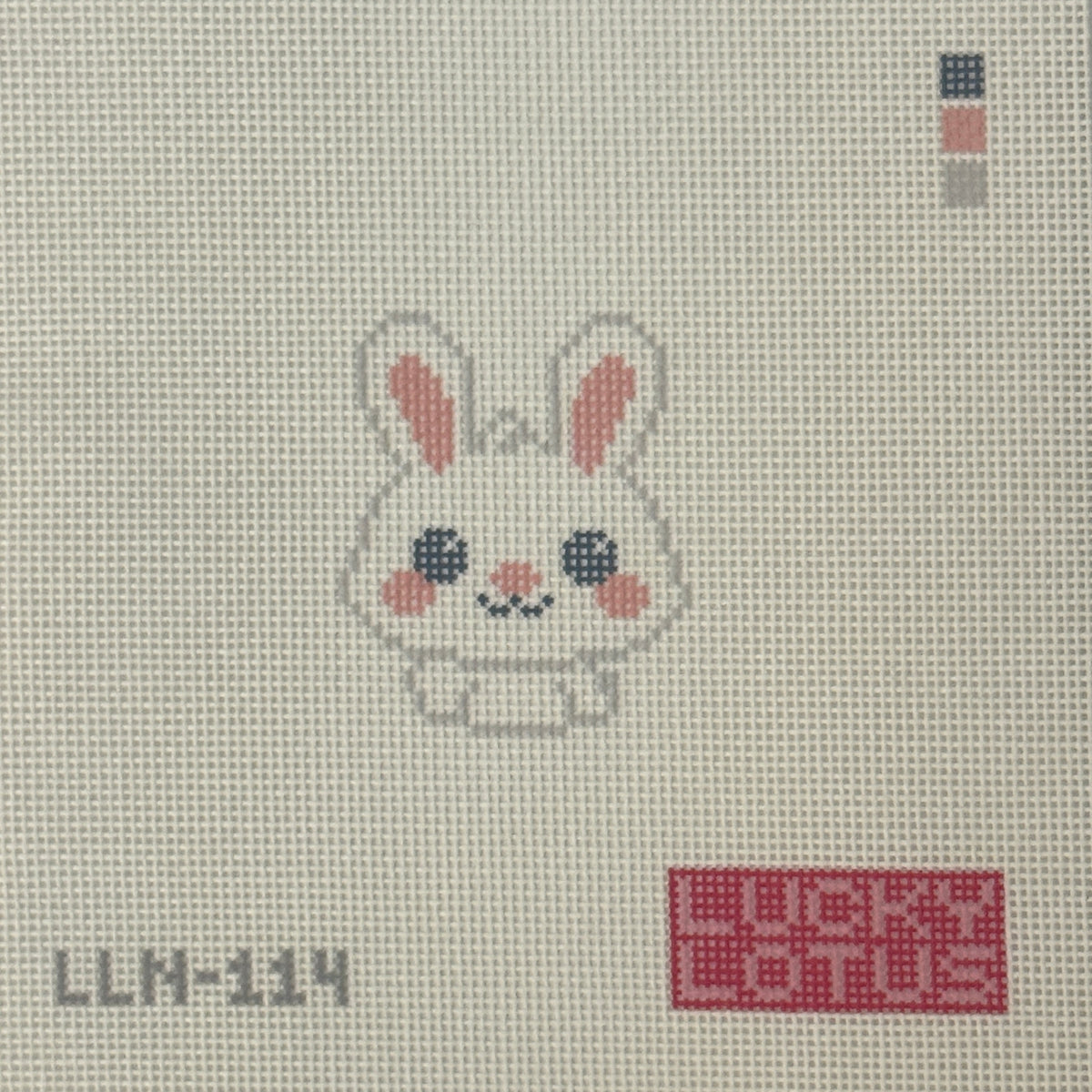 Lucky Littles Bunny (by Lucky Lotus Needlepoint)