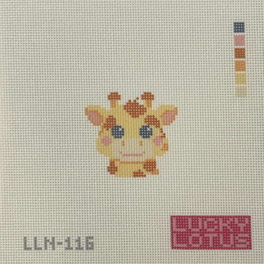 Lucky Littles Giraffe (by Lucky Lotus Needlepoint)