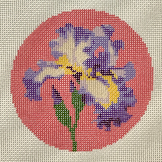 Iris | Flowers of America (by Lucky Lotus Needlepoint)