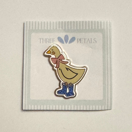 Duck in Rain Boots Needle Minder
