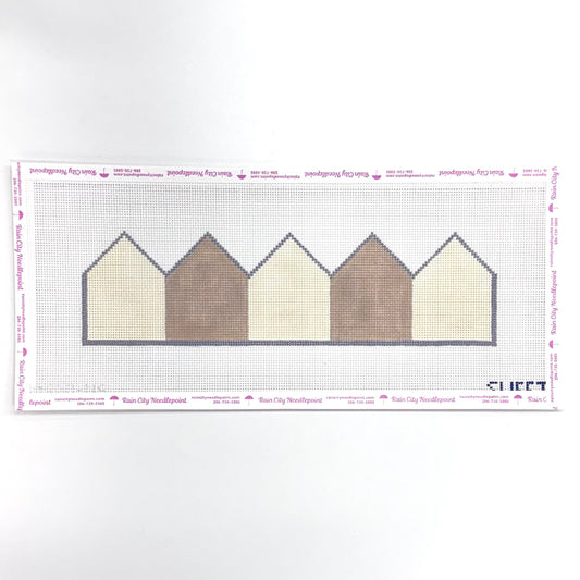 Birthday Crown - Neutral Stripes (by The Gingham Stitchery) MS20-NS