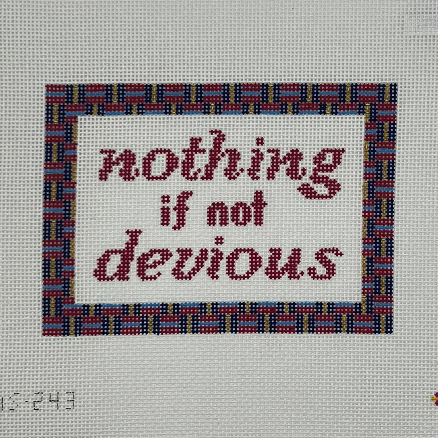 Nothing if Not Devious