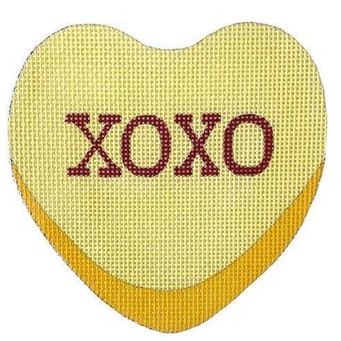 XOXO Yellow Candy Heart (by The Collection) SB-314F