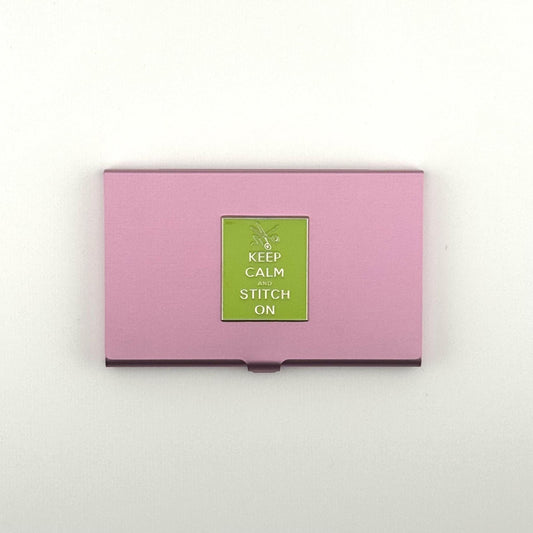 Keep Calm on Pink - Sticky Bead Case