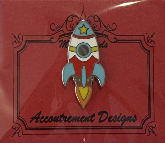 Rocketship needle minder