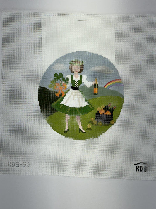 Betty Loves St. Patricks Day (by The Gingham Stitchery)  KDS-58