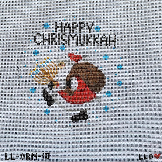 Happy Chrismukkah Santa