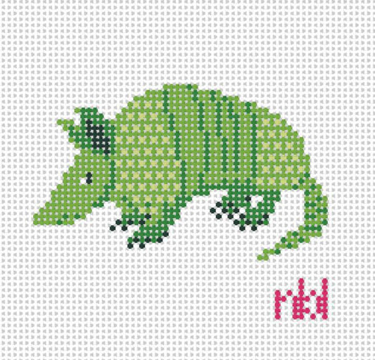 Armadillo (by Blue Waters Needlepoint) BW2021NBL