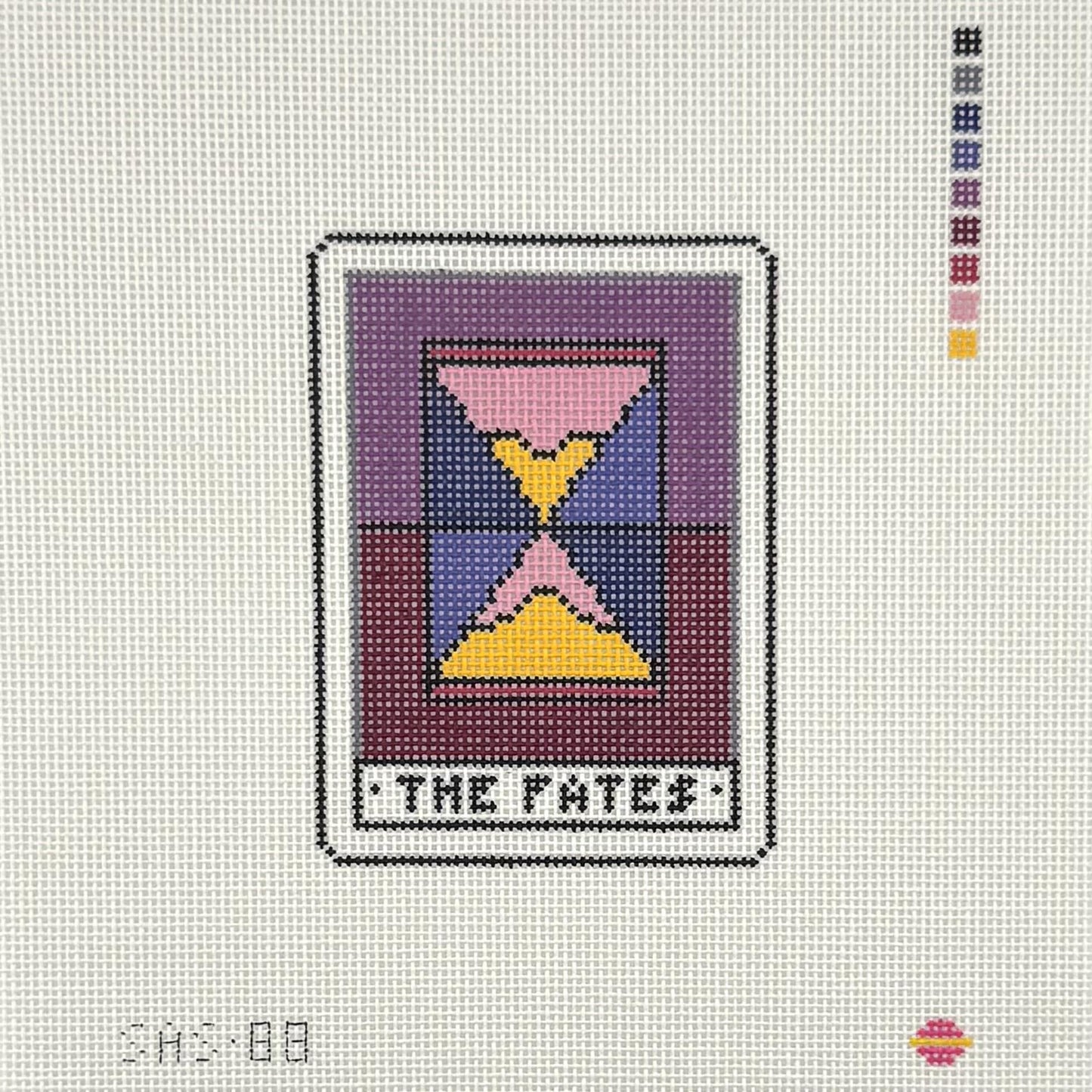 The Fates Tarot Card (by Saturnalia Stitching)