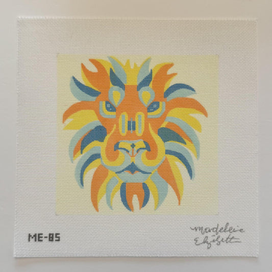 Color Block Lion