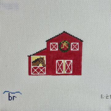 Horse Barn (by Blue Ridge Needlepoint) R-21