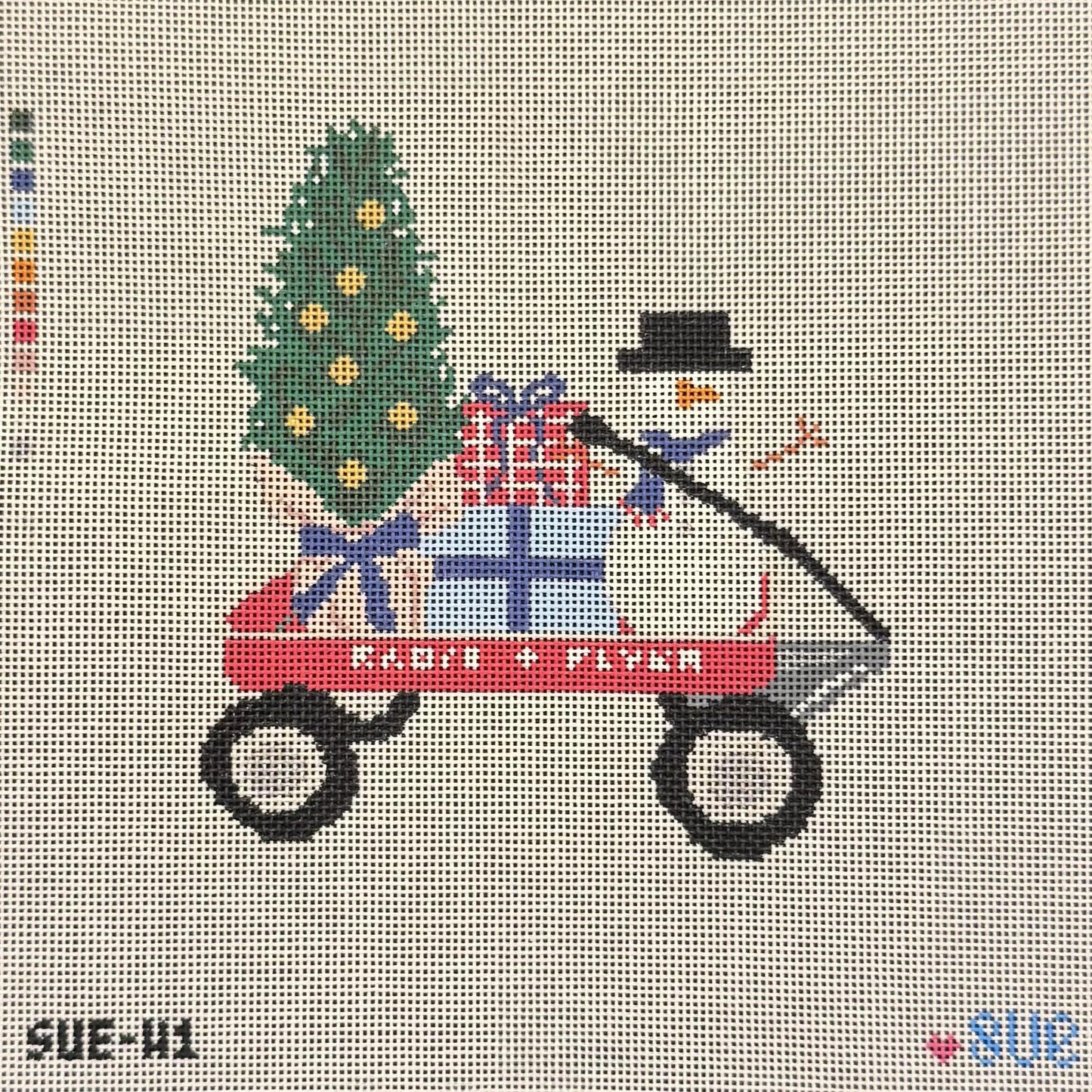 Christmas Wagon (by Atlantic Blue Canvas)