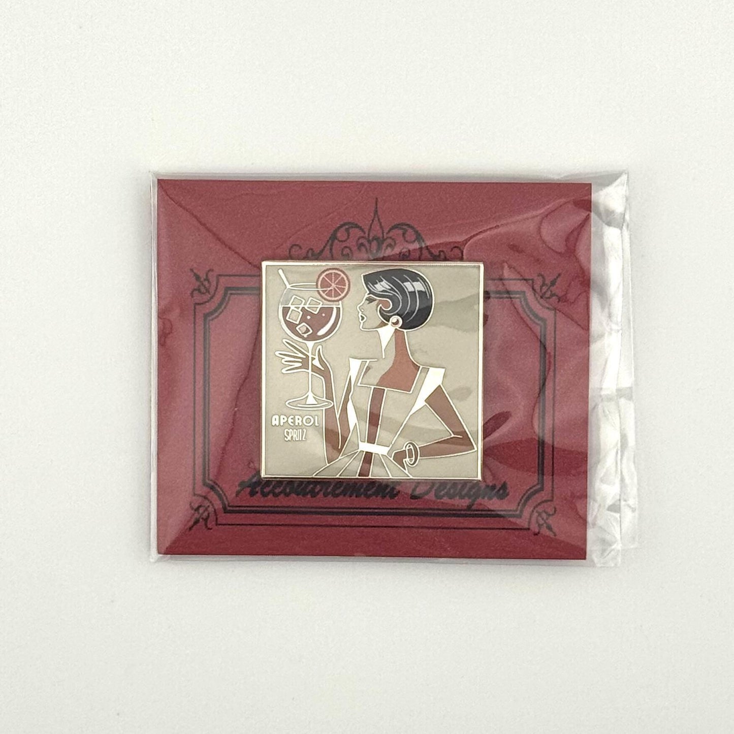 Vintage Aperol Spritz Needle Minder