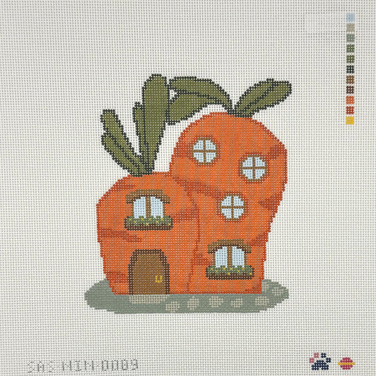 Carrot House (by Saturnalia Stitching)