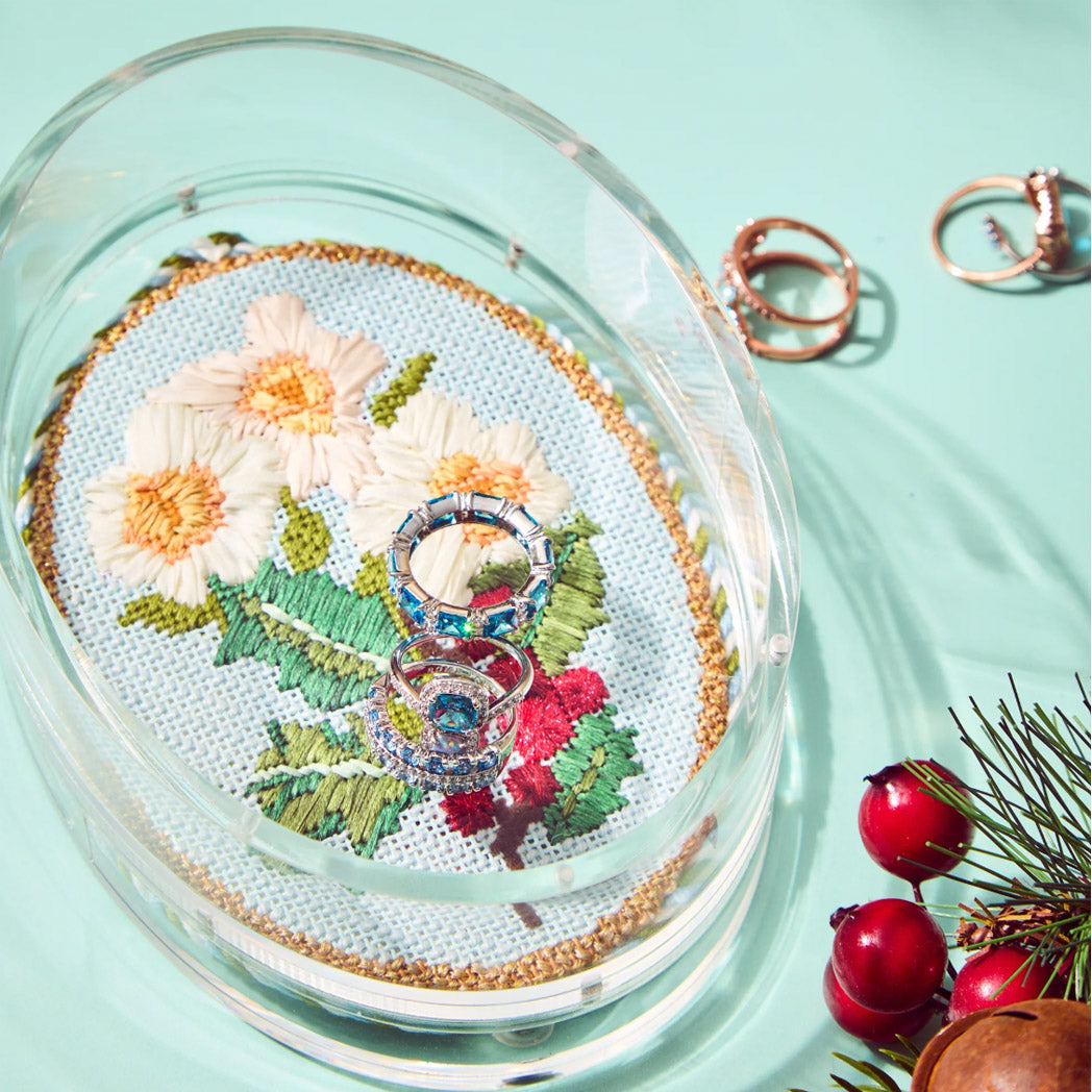 Acrylic Oval Tray