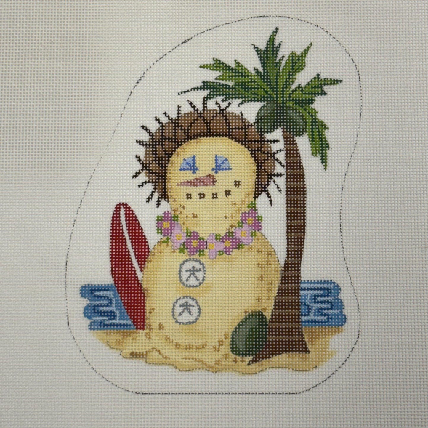 Sand Snowman (by Cheryl & Annie) - A-HA