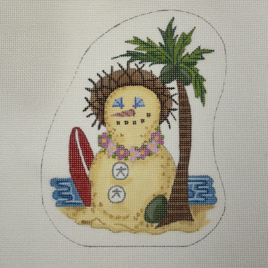 Sand Snowman (by Cheryl & Annie) - A-HA
