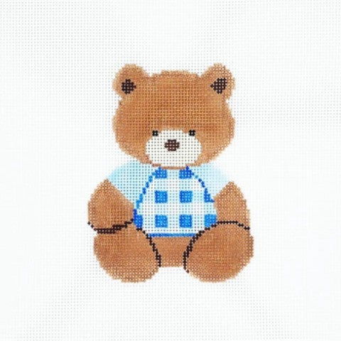Ginqham Bear - blue