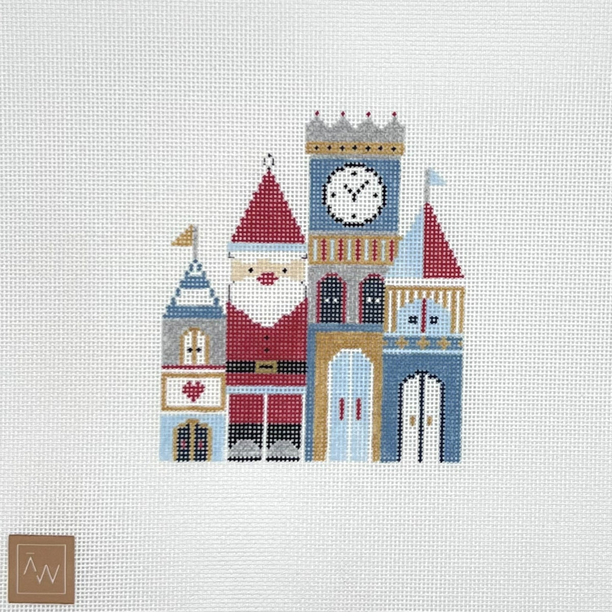 Santa's Castle ornament