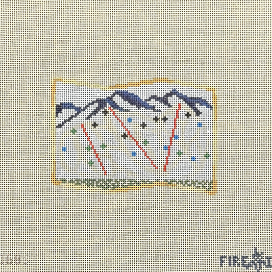 Ski Trail Map (by Fire and Iris)