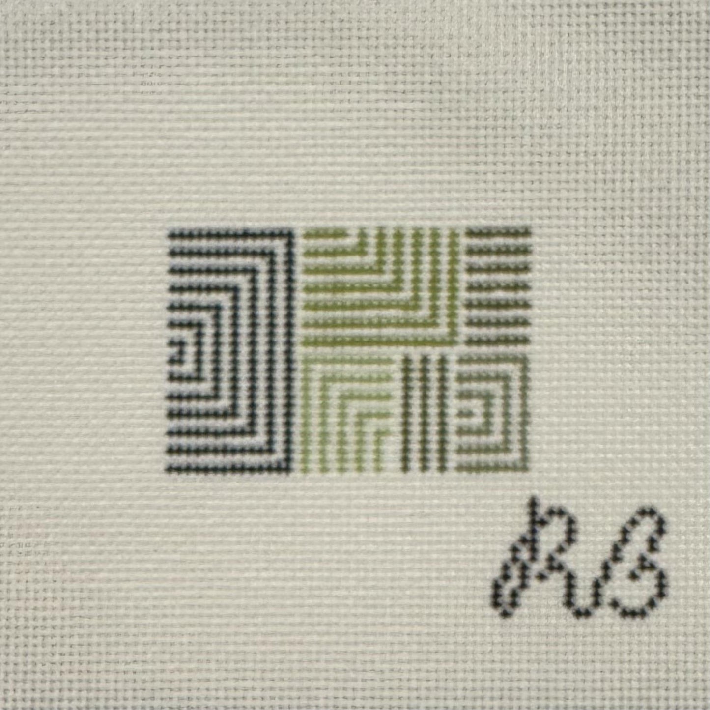 Parallels Insert Greens (by Rachel Barri)