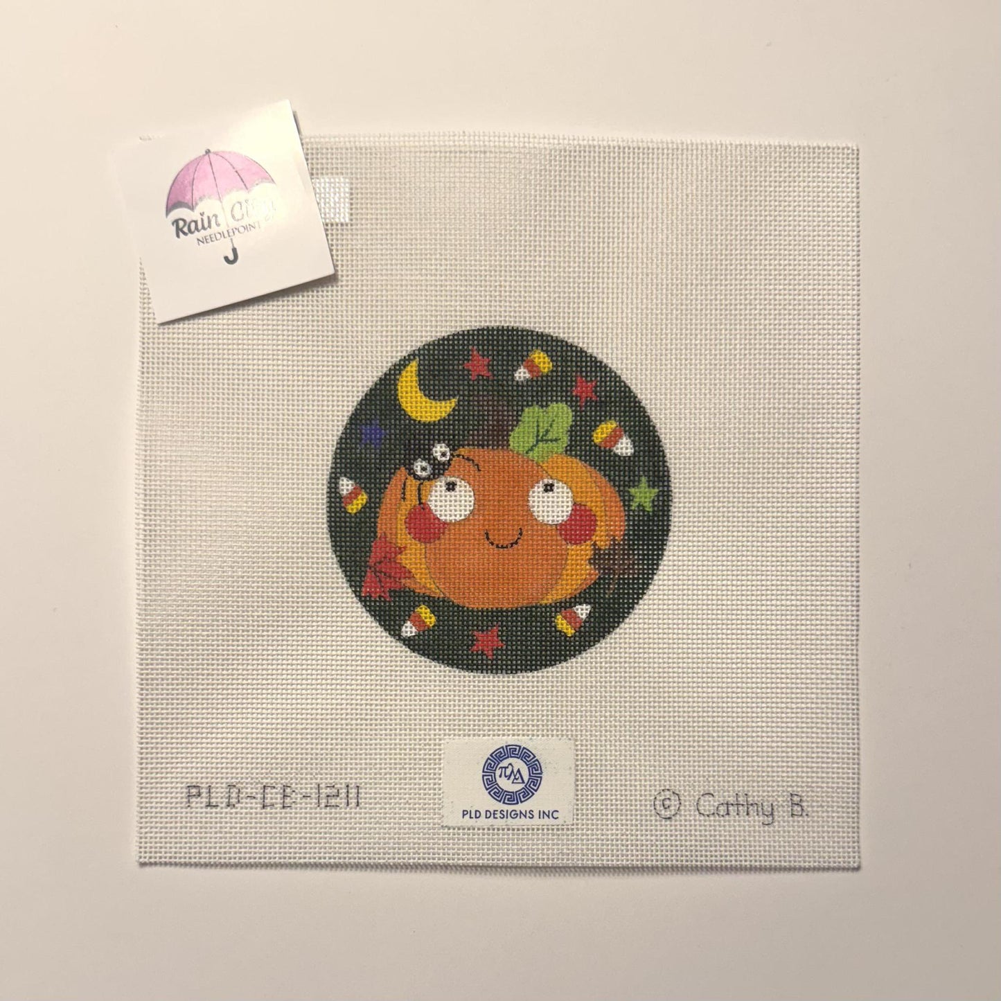 Halloween Pumpkin Ornament (by PLD Designs)