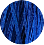 0125 Azurite | Straw Silk