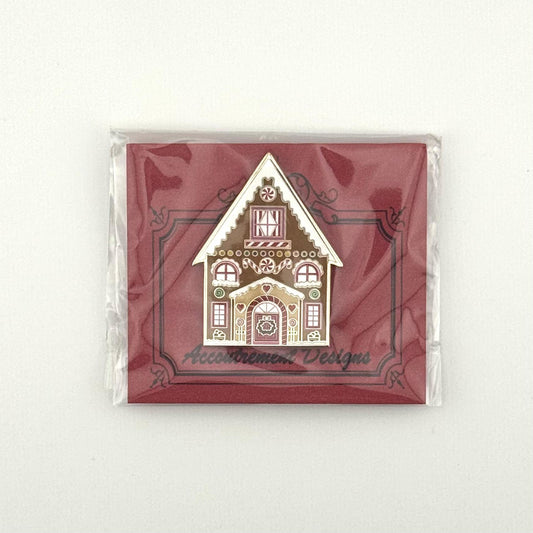 Tall Gingerbread House Needle Minder