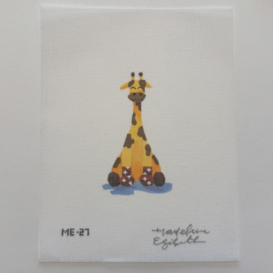 Giraffe in Rain Boots