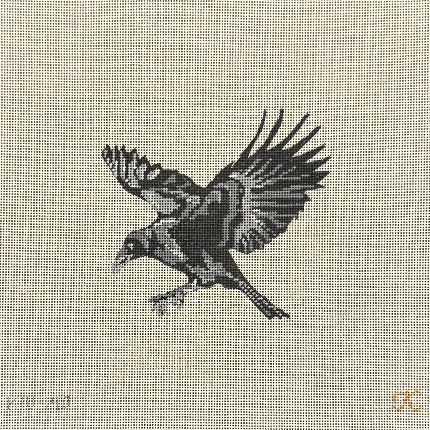 Flying Crow (by The Gingham Stitchery)