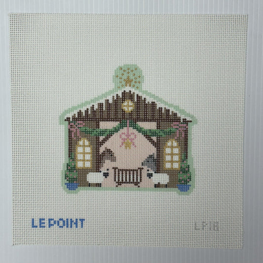 Christmas Village Stable (by Le Point Studio) - LP-18