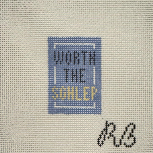 Worth the Schlep Insert - Lt Blue (by Rachel Barri)