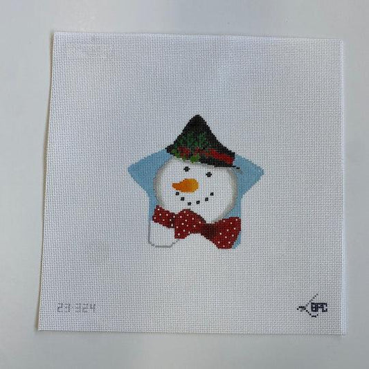 Snowman Star Tree Topper (by Blueberry Point) 23-324
